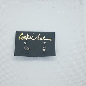NWT Cookie Lee 2 Pairs of Earrings